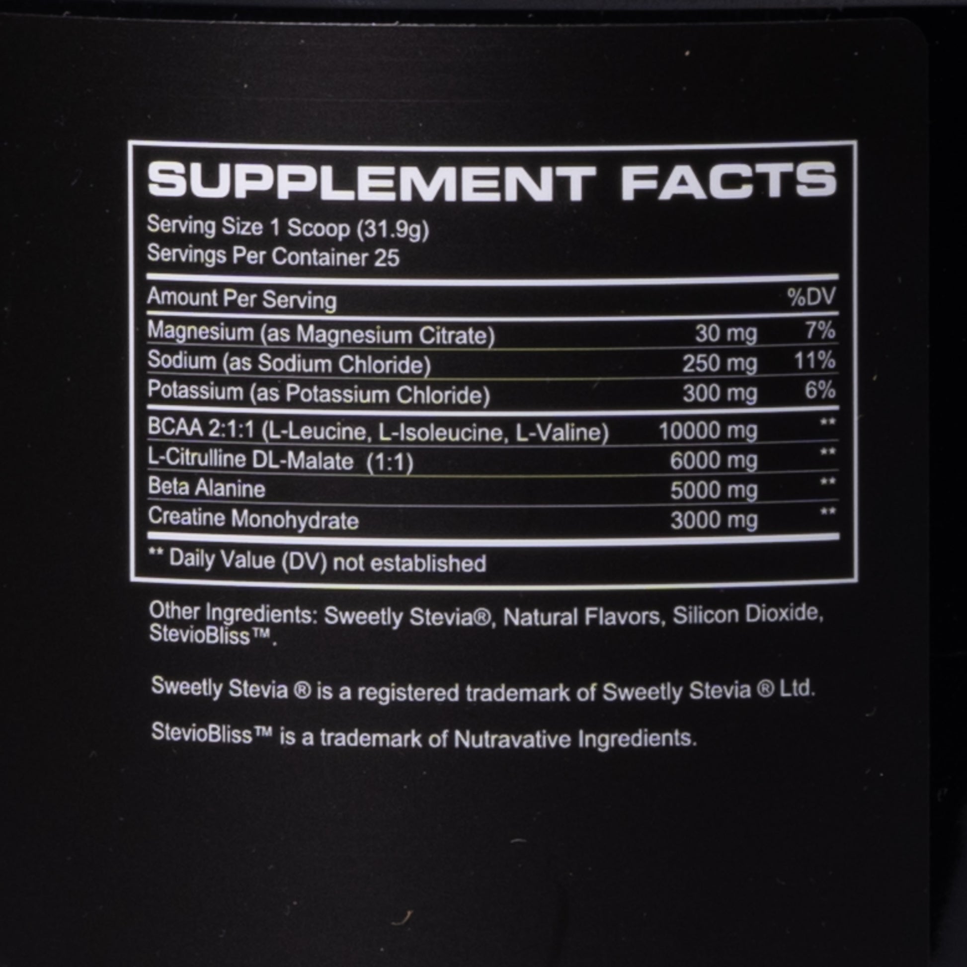 Steel CHARGED-AF Pre Workout with Beta-Alanine (30 Servings) - ALL FLAVORS